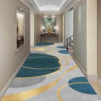 Nordic Geometric Carpet Runner Non-slip Easy Clean Hallway Mat Custom Entryway Rug for Home Decor 160*200cm gray
