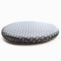 Memory putplasčio neslystantis sėdynės pagalvėlė: Apvalus, itin minkštas, vienspalvis grindims, biurui ar tatami 30x30cm Thickness 3cm (Smaller Size) gray