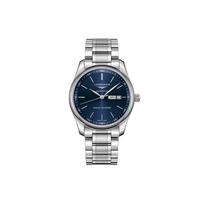 Longines Master Collection Automatinis Mechaninis Laikrodis Su Dvigubu Datos Rodikliu 40Mm Mėlynas Ciferblatas Vyriški Laikrodžiai L2.910.4.92.6 Blue Dial gray