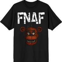 Five Nights At Freddy's FNAF Freddy Men's Black Crew Neck Short Sleeve T-Shirt S įvairiaspalvis