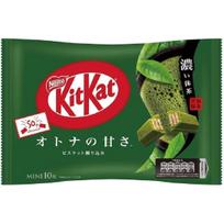 Nestle KitKat Mini Suaugusiųjų saldumas Turtingas matcha 10 vnt. red