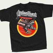 Judas Priest Screaming For Vengeance 1982 Retro Marškinėliai Vintage Muzikos Grupės Marškinėliai Unisex Klasikinio Roko Prekės Unisex Drabužiai XL black