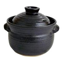 maebata Heat-Resistant Series Rice Cooker Pot (2 cups) 52429 black
