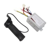 Electric Bicycle Electric Scooter 36V 800W Brush Controller Short Cable Throttle Grip Kit white