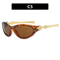 Stars with Sunglasses Cyberpunk Y2K Sunglasses Futuristic Spice Girls Street Sunglasses Ladies Sunglasses Men's Sunglasses
