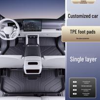 TPE grindų kilimėliai AION i60: Visiškai uždengtas, Suderinamas su 26 modeliais, Automobilio interjero modifikavimo priedai GAC Aion i60 black