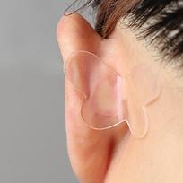 6 vnt Drugelio formos ausų korektorius Elf ausų lipdukai Ausų laikikliai Lipnūs kosmetiniai ausų lipdukai beige