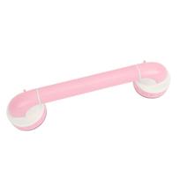 Suction Shower Grab 14.37 Inch Length Heavy Duty Safety Bar Bathtub Grab Bar for Baby Kids Pink rožinė