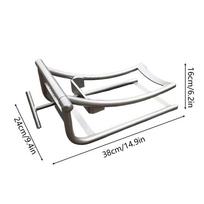 Dirt Bike Tire Changing Stand Height Adjustable Lift Bracket Tire Removal Assistance Tool For Motorbike Dirt Bike ATV Garage white