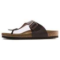 Birkenstock Ramses Quiet Quick Dry Quiet Quick Dry Flip Flops Unisex Dark Brown Regular 0044701 42 tamsiai ruda spalva