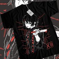 Juzo Suzuya Marškinėliai Tokyo Ghoul Mergina Kawaii Waifu Anime Manga Marškinėliai Tee Visų Dydžių XXXXXL juoda
