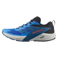 SALOMON Sense Ride 5 Comfortable Round Toe Abrasion Resistant Low top Running Shoes Men's French Blue 478086 43⅓ blue