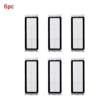 Dust Box Hepa Filter Parts For Roborock S5 S6 S50 S51 S52 S55 T4 T6 Vacuum Cleaner Robot Dustbin Box with Filter Accessroies as the picture white