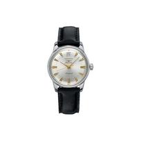 Longines Classic Replica Serijos Automatinis Mechaninis Laikrodis Su Datos Rodymo Funkcija 35Mm Sidabrinis Ciferblatas Nerūdijančio Plieno Korpusas Odinis Dirželis L1.611.4.75.2 Black gray