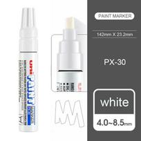 Uni PX-30 Paint Marker, Thick Tip High Coverage Waterproof for Model Making, Plastic Metal Glass & Ceramic auksas