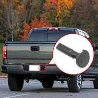 Vamzdžio atsarginio rato laikiklio užrakto dangtelis 22979267 Chevrolet Silverado GMC Sierra gray