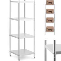 Metal storage rack for catering up to 200 kg 60 x 60 x 180 cm