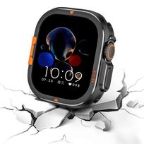Luxury Metal Case for Apple Watch Series 10 46mm Ultra 2 49mm Aluminum Alloy Bumper Frame for iwatch ULTRA 49MM Protective Cover for iWatch 10 46mm juoda