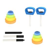 Kids Fitness Dumbbells Set Water Fitness Toy Adjustable Floating Dumbbell for Funny water Weights Exercise Gym Equipment 1 blue
