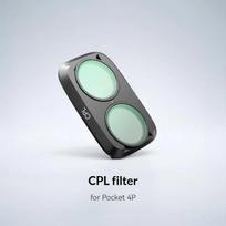 Telesin Camera Filter Kit HD Imaging Dust Proof Optical Lens Set for  Pocket 4 Pro Outdoor Adventure Shooting A1 white