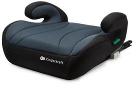 Prekė su pažeista pakuote. Autokėdutė-paaukštinimas KinderKraft I-BOOST, mėlyna sp./juoda sp., 36 kg