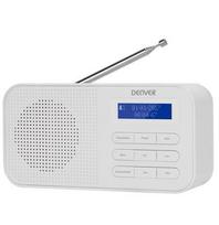 Prekė su pažeista pakuote. Radijo imtuvas Denver DAB-42, balta sp.