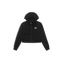 Nike su gobtuvu ilgomis rankovėmis striukė moteriškos striukės Juoda CJ2323-010 L black