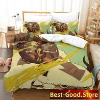 3d Print  Avatar The Last Airbender Bedding Set Single Twin Full Queen King Size Bed Set Adult Kid Bedroom Duvetcover Sets 70x133cm 2pcs beige