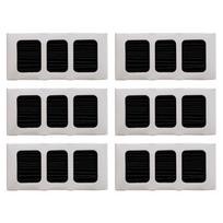 Refrigerator Carbon Activateds Water Air Filter Compatible for Elpaultra 2 Fridge Freezer Part Eliminate Odors Bacteria white