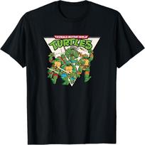 Teenage Mutant Ninja Turtles - Triangle T-Shirt S juoda