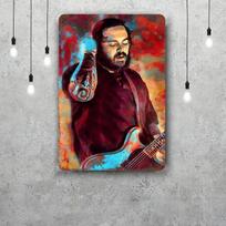 Seether Klasikinis plakatas Rūdyto metalo lentelė Retro dekoratyvinė plokštelė Baras Vyro urvas Garažas Klubas Metalo ženklas Sienos dekoracija 20x30cm（7.8x11.8inch） black