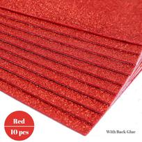 10pcs Thick A4 Gold Powder Glitter EVA Foam Paper Shining Soft Color Papers Kids Handmade DIY Scrapbooking Craft Decor Sticker
