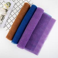 Daily Use Exfoliating Mesh African Exfoliating Net Sponge Long Strip African Net Long Net Smooth Skin Back Scrubber Bath Towel 30g balta