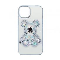 Aizmugurējais vāciņš iLike Apple iPhone 14 Silicone Case Print Desire Bear Silver 4752192069803 ILIAPP14PDBS (4752192069803)