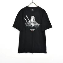 The Witcher 3 TShirt Geralt (BlackAndWhite Ver) Black Japan New M gray