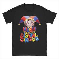The Amazing Digital Circus 100 Cotton T Shirt for Couple Beach Vintage TShirts O Neck Hip Hop Tees Printed Tops 2XL įvairiaspalvis