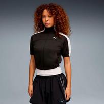 PUMA Women's T7 Stand Collar Casual Jacket XL black