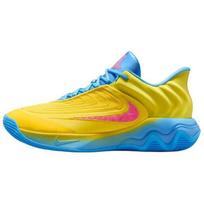 Nike Giannis Immortality 4 Neslystantys Atsparūs dilimui Žemi Krepšinio Bateliai Vyriški Geltoni Mėlyni FQ3681-700 42.5 mėlyna