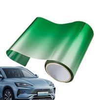 Automobilio priekinio stiklo lipdukas, Priekinio stiklo lipdukas, Plėvelės saulės juostos lipdukas | Automobilio sunkvežimio priekinio stiklo gradiento plėvelė 20x150cm žalia
