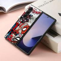 Case for Samsung Galaxy ZFold4 ZFold7 Z Fold 7 6 5 4 3 ZFold6 ZFold3 ZFold5 Back Phone Cover Marvel Comics Hero Spider-Man Galaxy Z Fold6