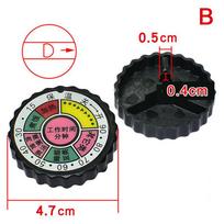 1 Pc Microwave Oven Rotary Knob Timer Plastic Control Switch For Media Universal Microwave Oven Spool Rotary Knob Timer Control black
