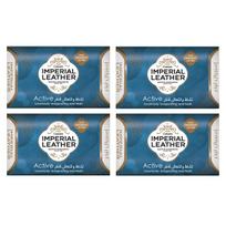 Cussons Imperial Leather Muilas 175 g Aktyvi prausimosi plytelė, sodrios kreminės putos, ilgai išliekantis kvapas (pakuotė po 4)