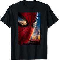Marvel Studios Spider-Man BND Movie 2026 Mask Eyes Poster T-Shirt X-Large juoda