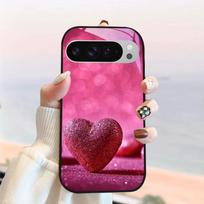 For Google Pixel 9 Pro XL Fashion Glass Case Pixel9 Hard PC Tempered Glass Phone Back Cover For Google Pixel 9a Shockproof Cases Google Pixel 9