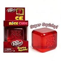 Dr Pepper X NeeDoh Nice Cube Squishy Stress Relief Toy Soft Squeeze Fidget Cube for Kids & Adults Anxiety Relief Sensory Toy black