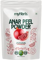 Myherb 100% grynas natūralus ekologiškas granatų žievelių milteliai (Granatų žievelės milteliai) || 227 g/0,5 svaro || Plaukų ir veido priežiūrai || Odai || Maisto Gr black