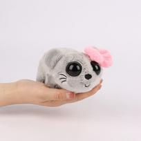 Cute Sad Hamster Plush Toys Cute Animal Toy Soft Sad Hamster Meme Plush Stuffed Animal Plushes For Kids Boys Girls Gifts Birthda gray