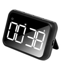 1PC Modern minimalist led Battery timer Student only Digital timer Kitchen Countdown Reminder (no battery) juoda