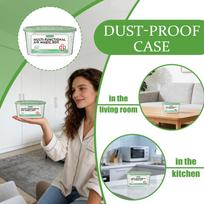 Multi Functional Air Magic Box Moisture Absorber Household Dehumidifier Box for Wardrobe Closet Kitchen Storage Use One Size white