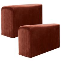 2pcs Armrest Covers Universal Covers Non-Slip Sofa  Protector Soft Warm Couch Thickened Furniture for Chair Recliner